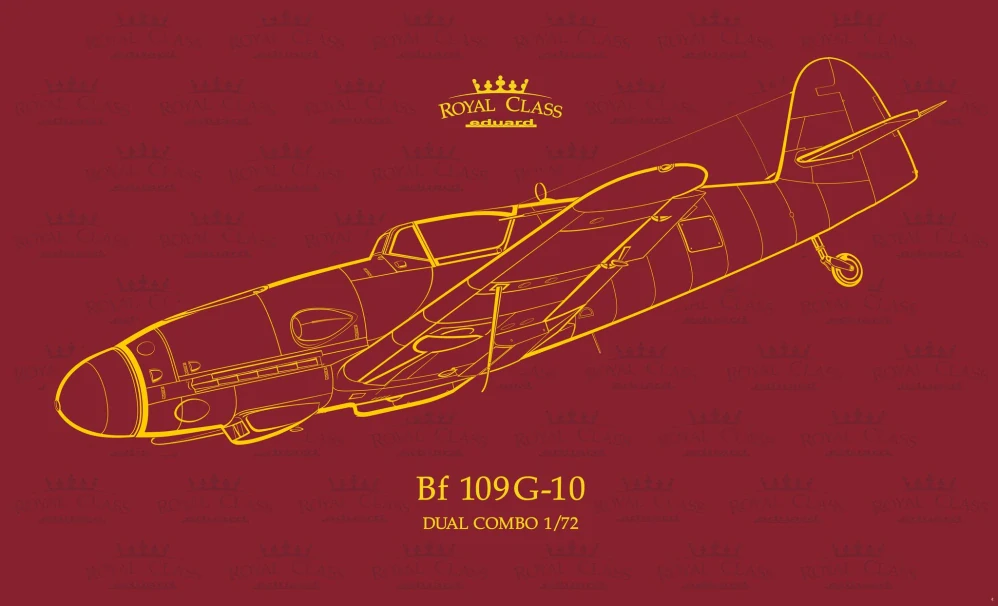 Eduard Bf 109G-10 & G-14/ AS Royal Class DUAL COMBO 2v1! 1/72