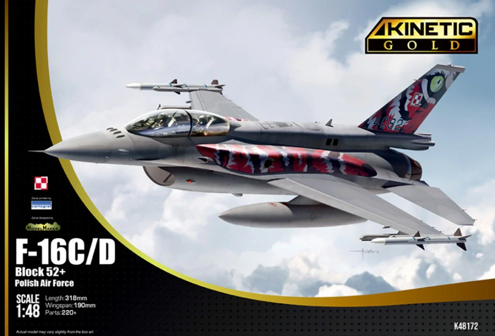Kinetic F-16C/D Block 52+ (Poland Air Force) 1/48