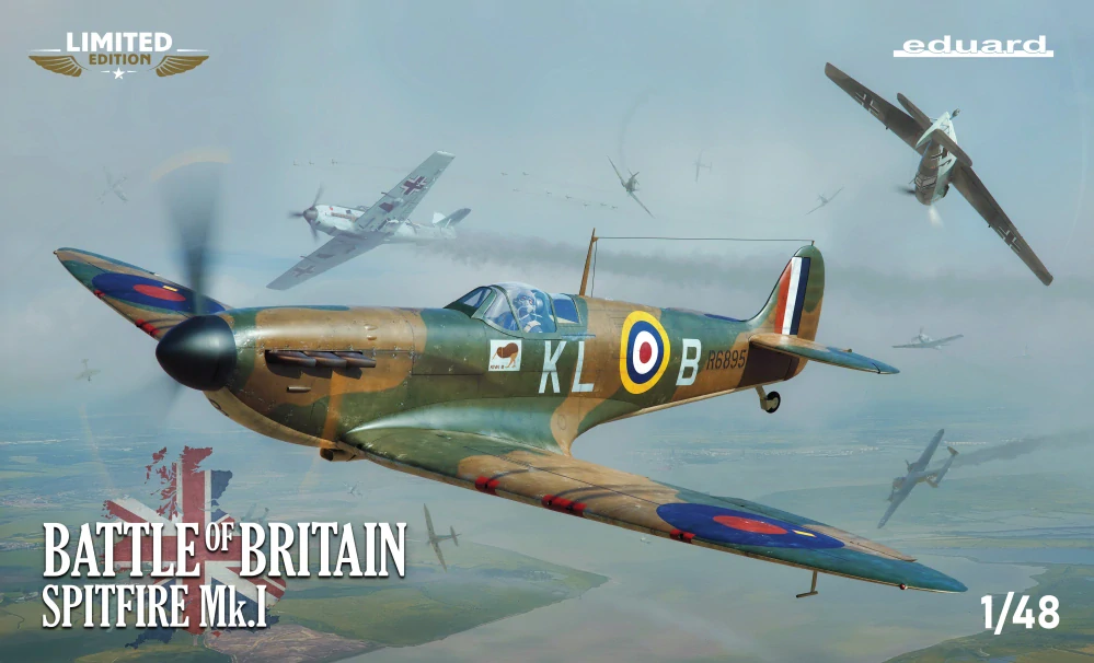 Eduard BATTLE of BRITAIN SPITFIRE Mk.I Limited 1/48