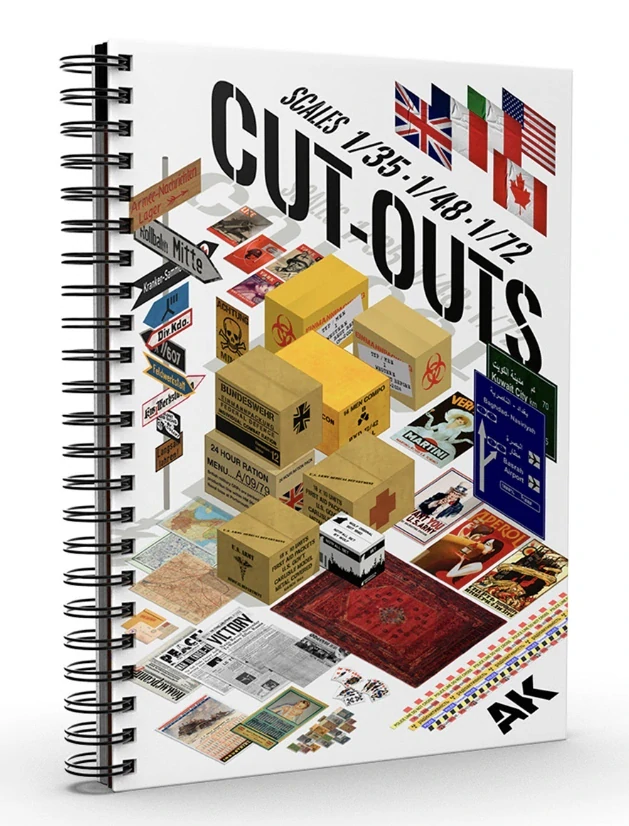 AK Cut-Outs (English Version) 1/72 1/48 1/35