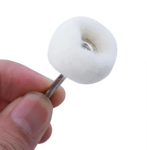Leštící kotouček pro modelářskou brusku (25mm, osa 3mm) - 1ks