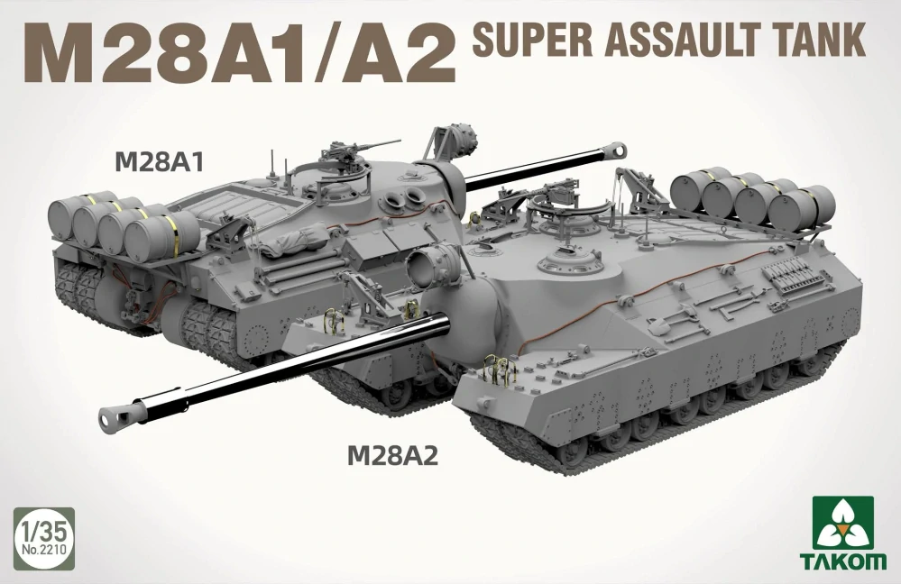 Takom M28 A1/A2 Super Assault Tank 1/35