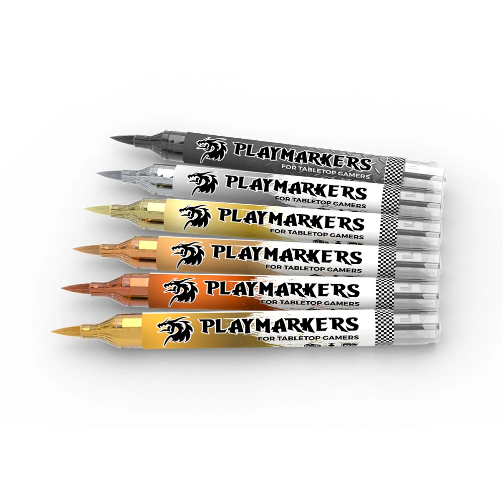 AK Full Metal - Playmarker Set / Metalické barvy