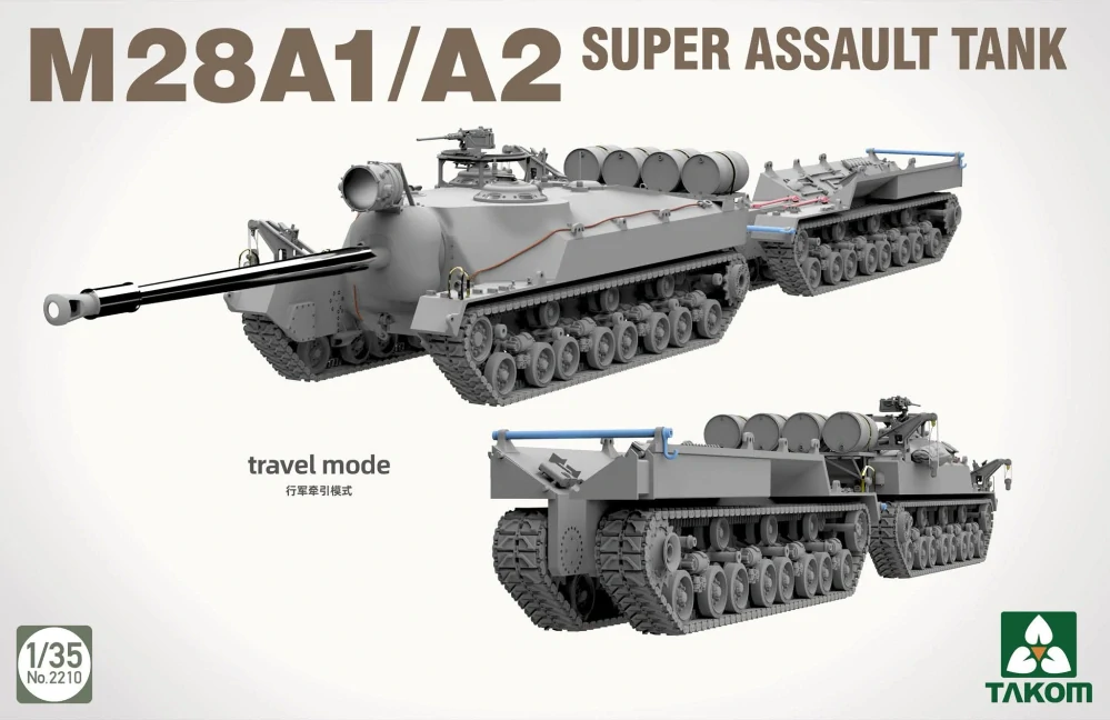 Takom M28 A1/A2 Super Assault Tank 1/35