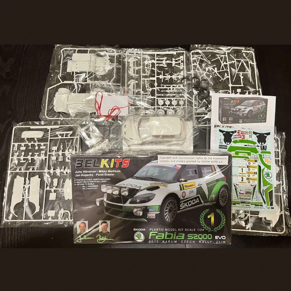 Belkits SKODA Fabia S2000 EVO 2012 BARUM Czech Rally Zlin 1/24