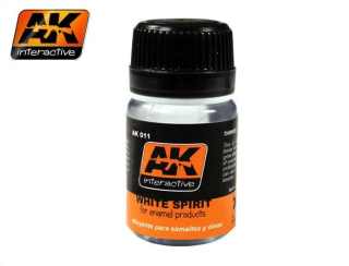 AK White Spirit - 35ml / Enamelové (olejové) ředidlo)