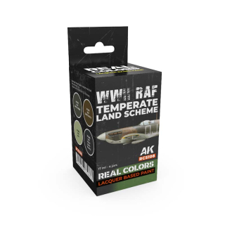 AK WWII RAF Temperate Land Scheme Colors set (4x 17ml)