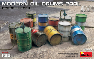 MiniArt Modern Oil Drums (200l) 1/35
