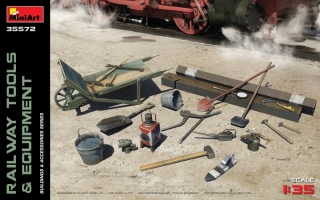 MiniArt Railway Tools & Equipment 1/35