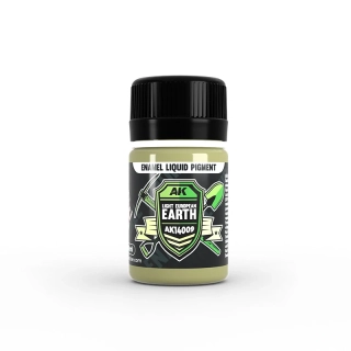AK Light European Earth Enamel Liquid pigment - 35ml / Světlá evropská zem