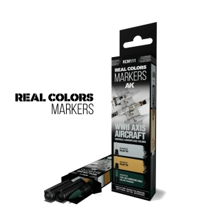 AK WWII Axis Squiggle Cammouflage Colors – RC Markers set