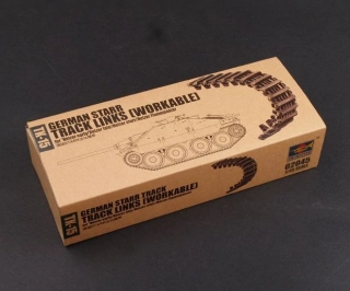 Trumpeter German STARR Track Links (Workable) for Hetzer - pohyblivé pásy 1/35