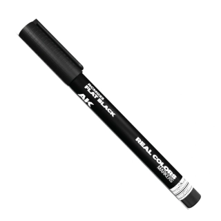 AK Flat Black – RC Marker / Matná černá