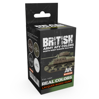 AK British Army AFV Colors. North-West Europe 1944-1945 set (4x 17ml)