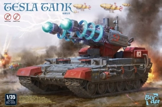 Border Model Tesla Tank (Red Alert 2) 1/35