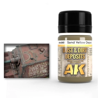 AK Sand Yellow Deposit - 35ml / Písečný prach