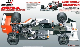 Beemax MCLAREN MP4/4 1988 World Champion With Rain Tyres 1/12