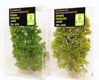 Model scene Mini-Pack Natur Fine Bushes - Spring / Jarní keře