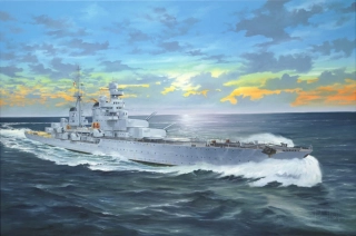 Trumpeter Italian Heavy Cruiser Pola 1/350