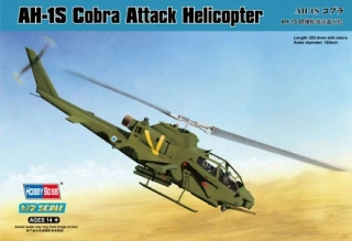 Hobby Boss AH-1S Cobra Attack Helicopter 1/72