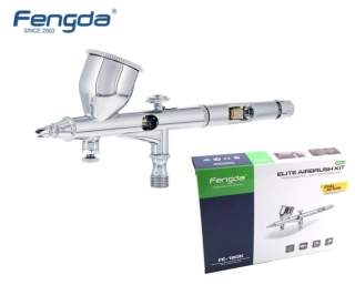 Fengda FE-180K Double Action Airbrush 2v1 0,2mm + 0,3mm