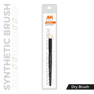 AK Synthetic Dry Brush – S / Patinovací štětec