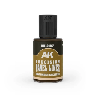 AK Precision Paneliner Raw Umber Greenish - 30ml