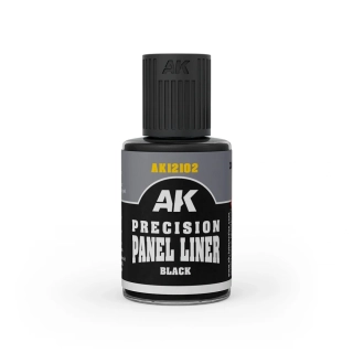 AK Precision Paneliner Black - 30ml / Černá