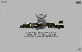G.W.H USAF A-10C 75TH ANNIVERSARY IDAHO AIR NATIONAL GUARD 2021 Limited 1/72 (Předobjednávka červen/červenec)