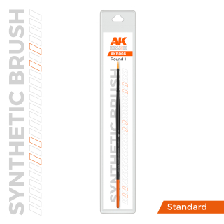 AK Synthetic brush - Round 1 / Štětec kulatý