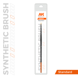 AK Synthetic brush - Round 0 / Štětec kulatý