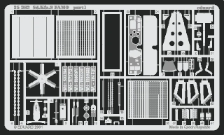 Eduard Sd. Kfz.9 Famo (Tamiya) - detail set 1/35