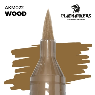 AK Wood - Playmarker / Dřevěná hnědá