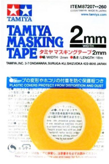 Tamiya Maskovací páska - 2mm