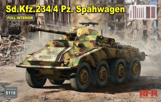 RFM Sd.Kfz.234/4 Pz.Spähwagen with FULL INTERIOR 1/35