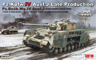 RFM Pz.Kpfw. IV Ausf. J Late Production / Pz.Beob.Wg. IV Ausf. J (2 in 1) 1/35