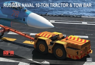 RFM Russian Naval 10-Ton Tractor & Tow Bar 1/48