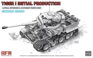 RFM Tiger I Initial production early 1943 W/Full Iinterior (Standard version) 1/35