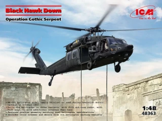 ICM MH-60L Black Hawk Down Operation Gothic Serpent 1/48