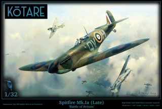Kotare SPITFIRE MK.IA (LATE) "BATTLE OF BRITAIN" 1/32 (Předobjednávka srpen/září)