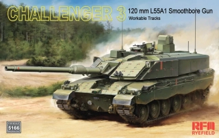 RFM Challenger 3 120mm L55A1 Smoothbore Gun 1/35 (Předobjednávka listopad)